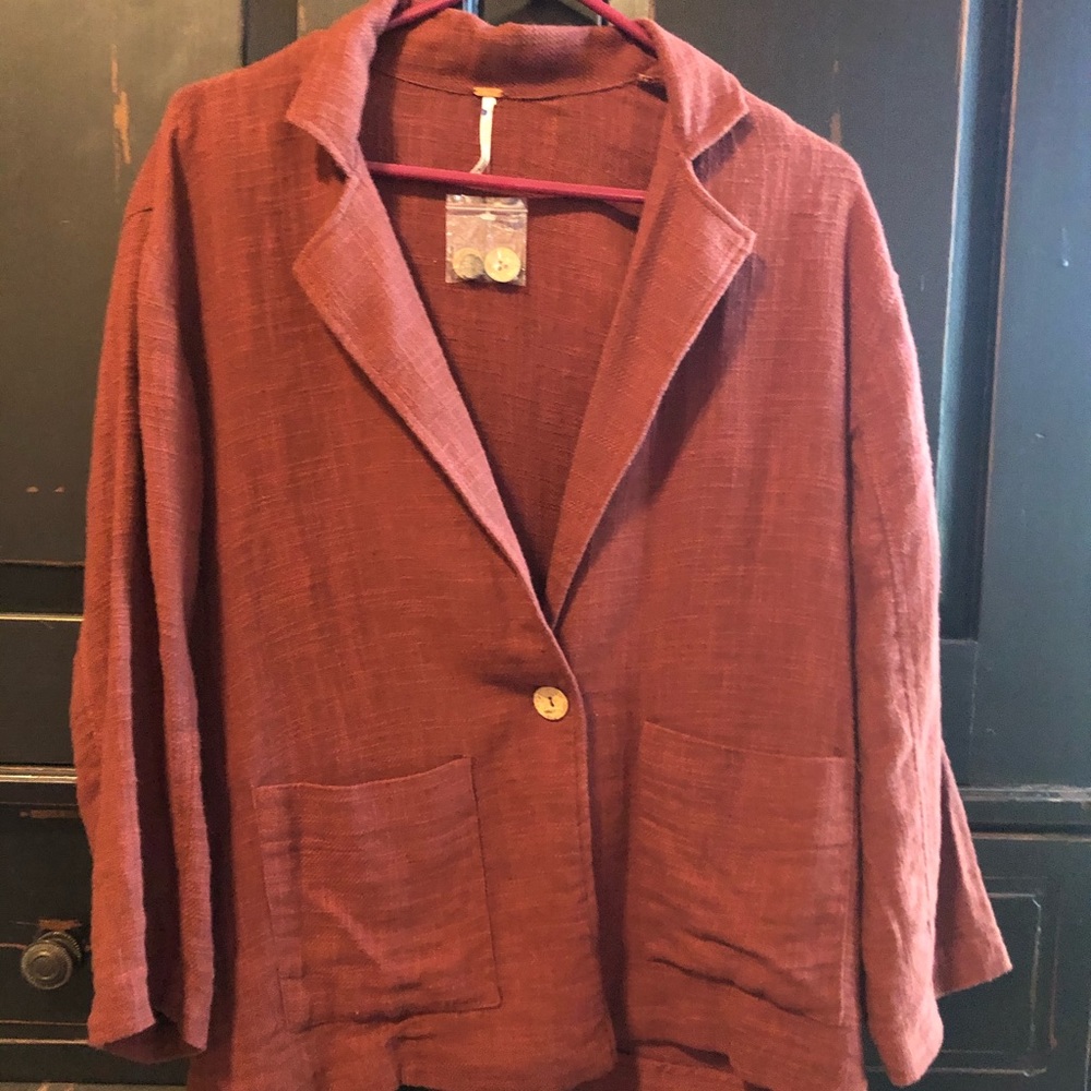 NWOT Free People Blazer XS - Picture 2 of 3